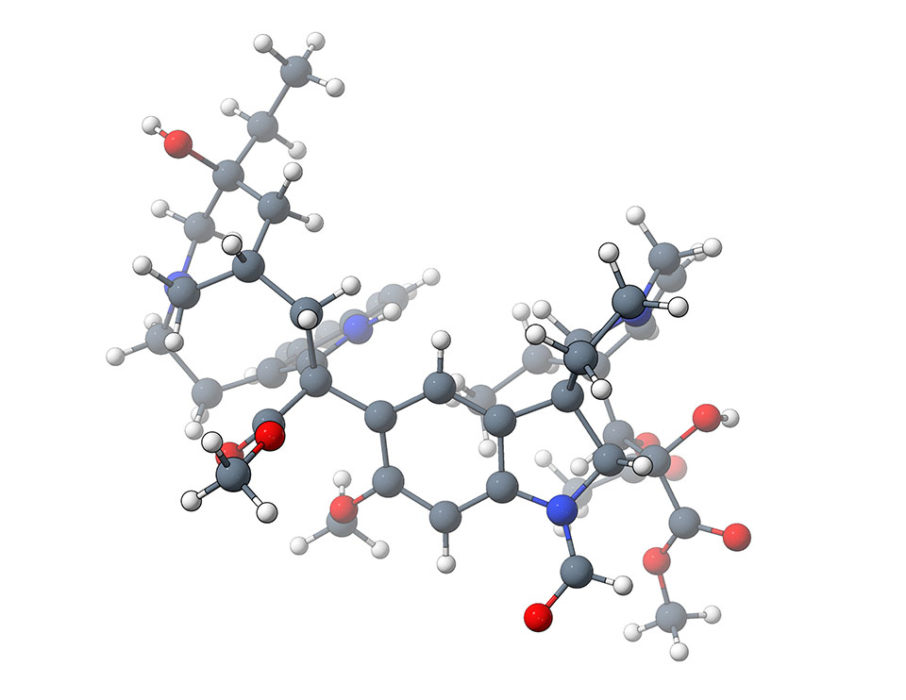Vincristine, C4D, drug molecule